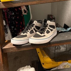 Airwalk Black and White High-Top Sneakers